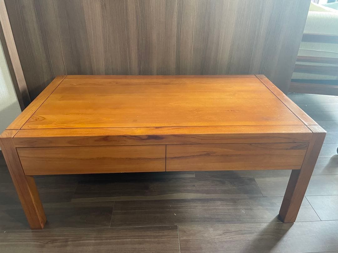 吉村　SALE【入手困難】スキャンティーク　チーク材　テーブル　リビング