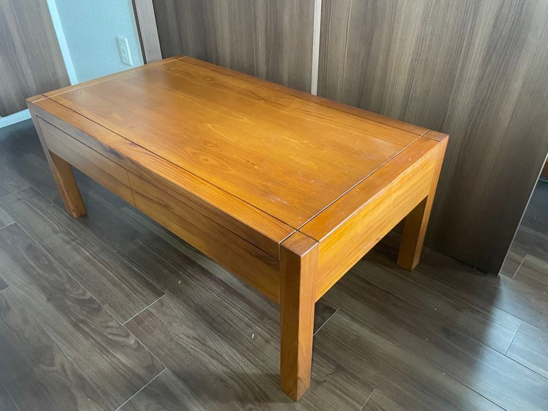 吉村　SALE【入手困難】スキャンティーク　チーク材　テーブル　リビング