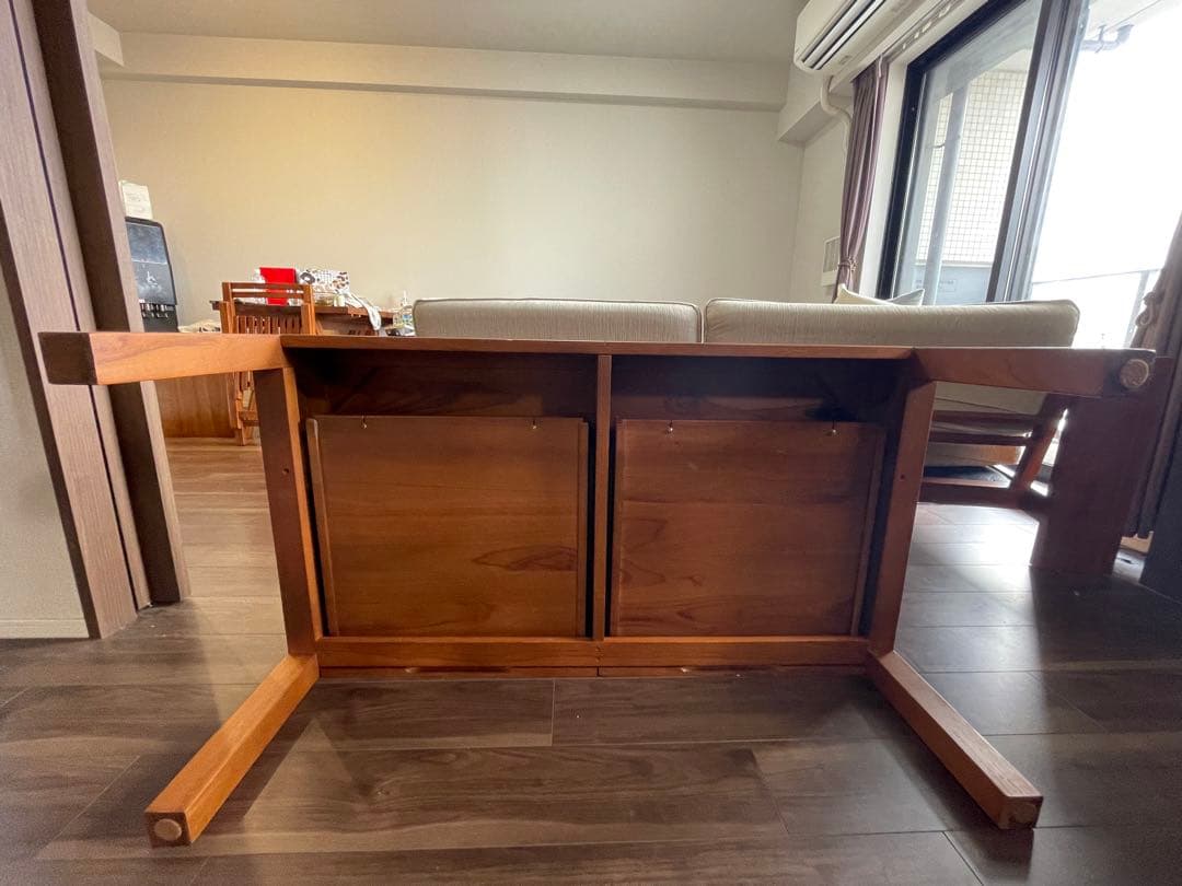 吉村　SALE【入手困難】スキャンティーク　チーク材　テーブル　リビング