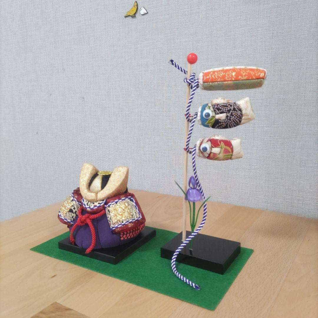木目込人形✥兜＆鯉のぼりセット✥こどもの日