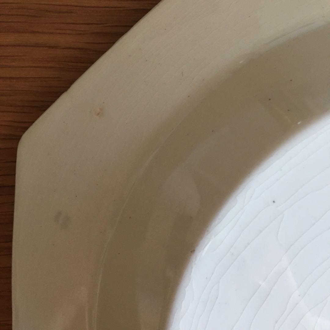 美品 クレイユモントロー　オクトゴナル　深皿 スーププレート アンティーク