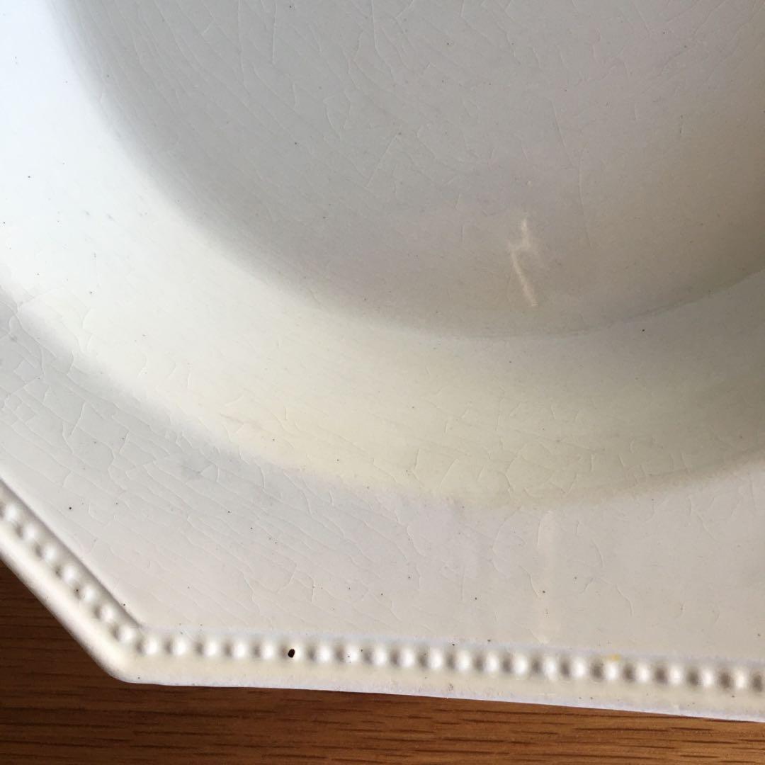 美品 クレイユモントロー　オクトゴナル　深皿 スーププレート アンティーク