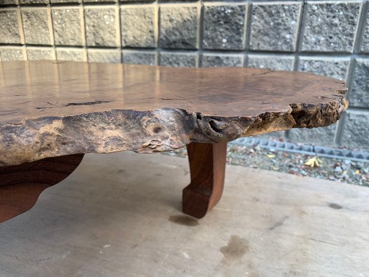 アンティーク　レトロ　木製　和室　無垢　座卓　テーブル　ちゃぶ台　座卓テーブル