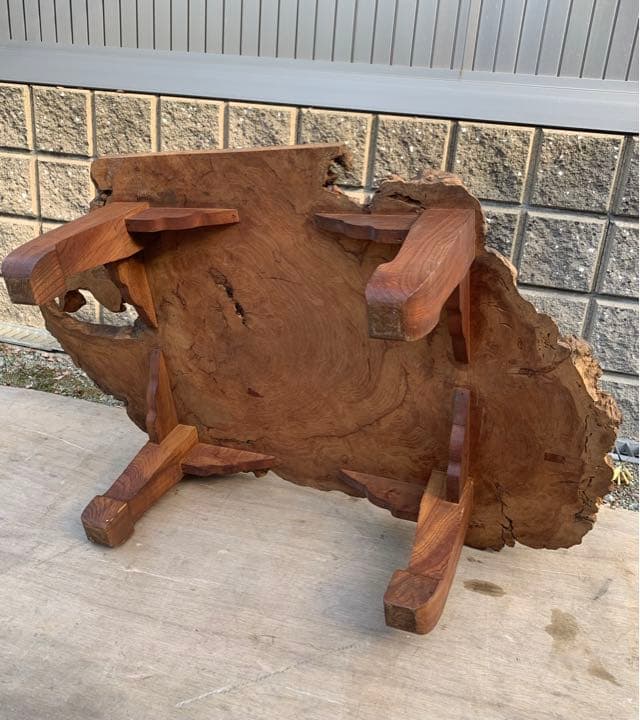 アンティーク　レトロ　木製　和室　無垢　座卓　テーブル　ちゃぶ台　座卓テーブル