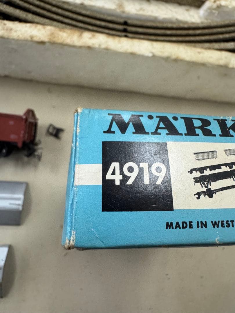 当時物 MARKLIN メルクリン HOセット 蒸気機関車 3029 5121