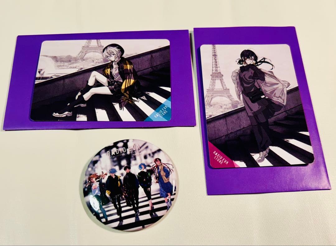 エヴァンゲリオン RADIO EVA トレーディングカード 缶バッジ 第5弾