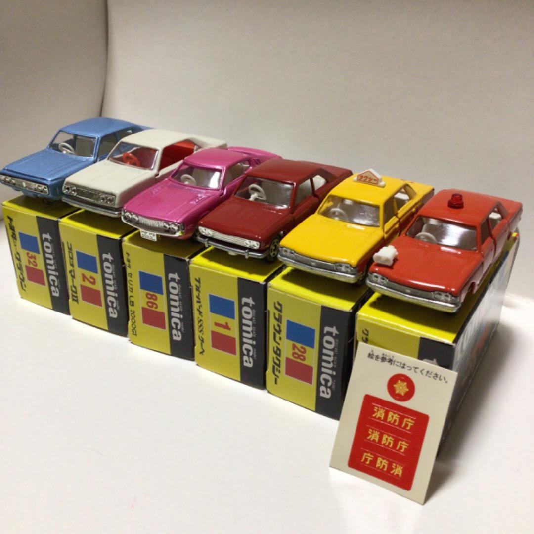 未使用 黒箱 トミカ 復刻版 6台セット - メルカリ