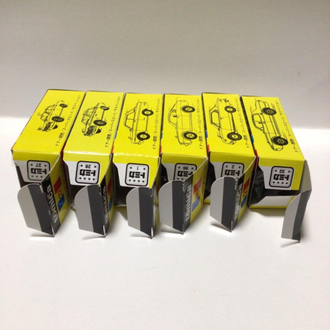 未使用 黒箱 トミカ 復刻版 6台セット - メルカリ