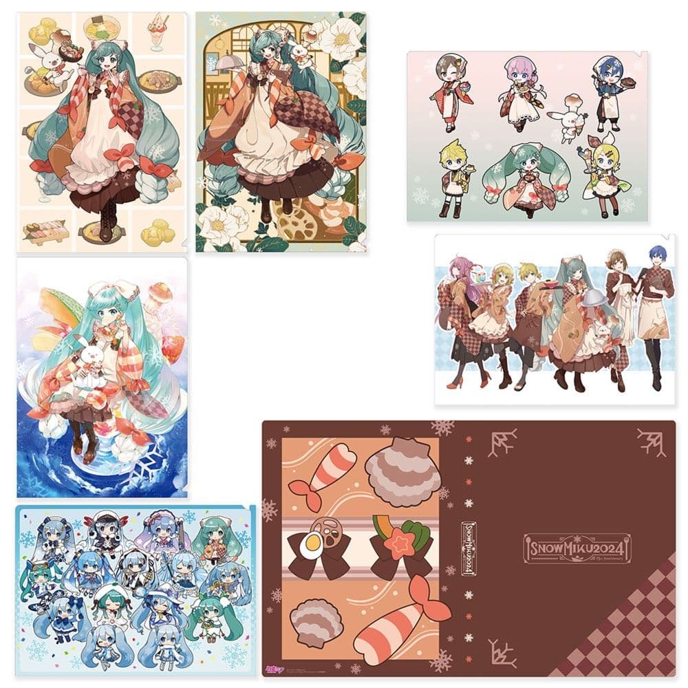 初音ミク クリアファイル 30枚 クリアファイルホルダー