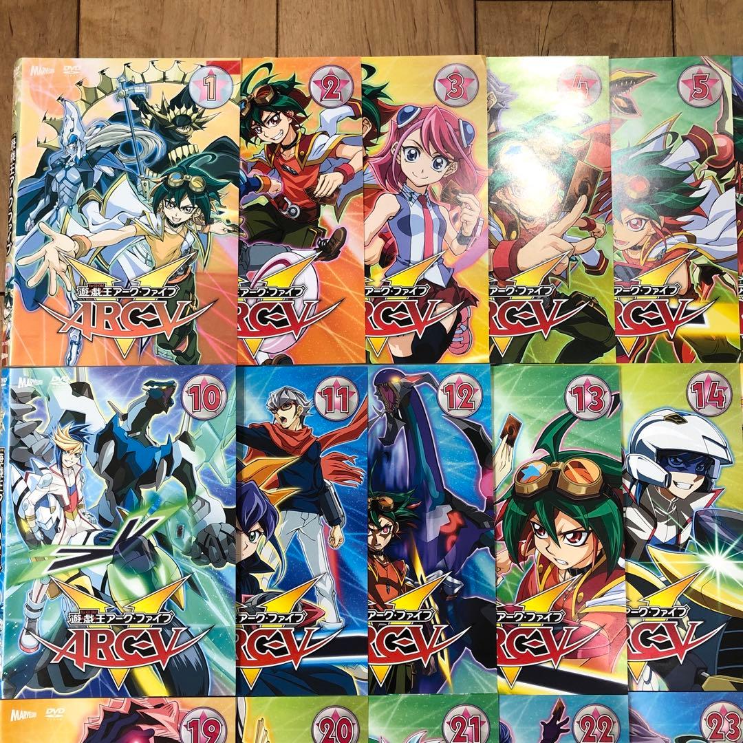遊戯王 アークファイブ 全37巻セット 完結 DVD アニメ 美品 - メルカリ