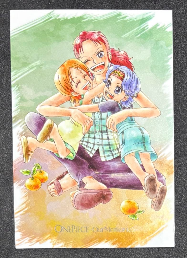 ワンピース ウエハースカード ナミ ノジコ ベルメール our memories