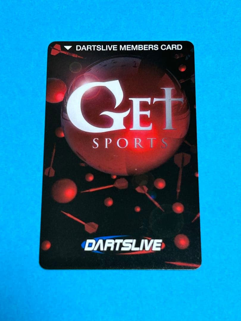 【未使用】ダーツライブカード（Get Sports）