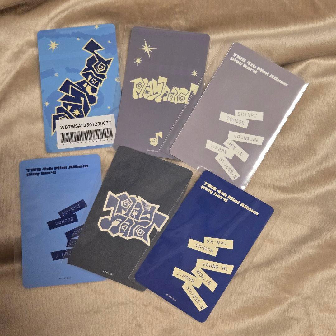 TWS シニュ play hard トレカ - メルカリ