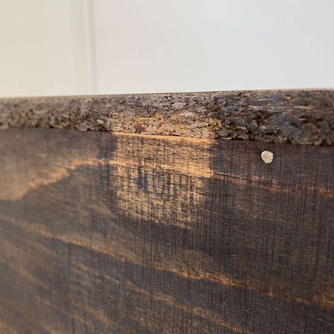 オーク材 6角キャビネット コンソール チェスト 電話台 棚 アンティーク