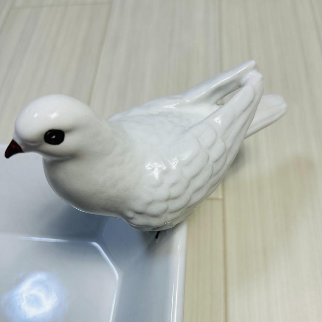 COSTA　コスタ　イタリア　オブジェ　花器　鳩　ハト　アンティーク　昭和レトロ