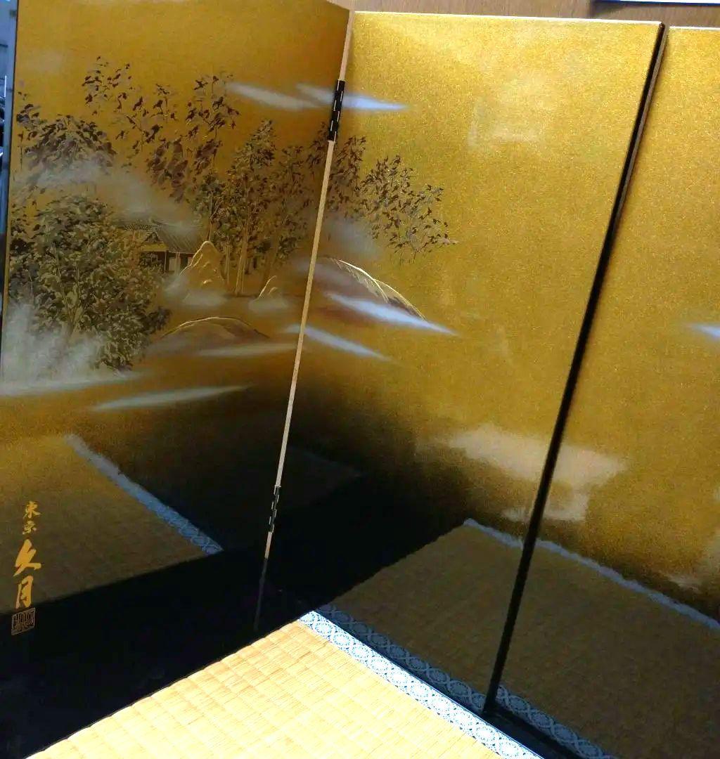 兜飾り　日本の伝統文化 端午の節句　五月人形　こどもの日　②畳台と屏風のみ