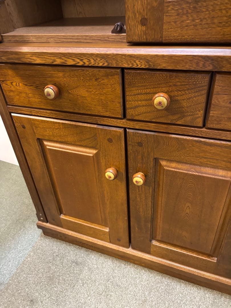 【リペア済み】昭和レトロ　２つ重ね　ダイニングボード　フリーボード　書棚