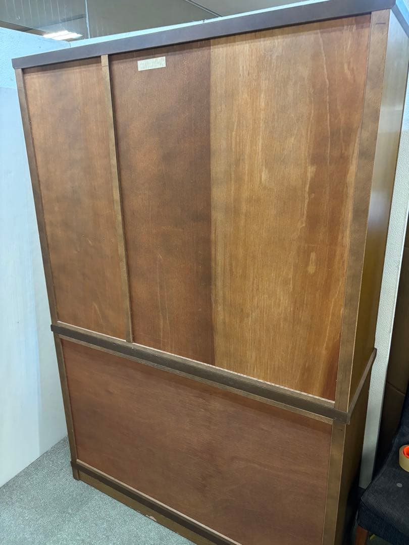 【リペア済み】昭和レトロ　２つ重ね　ダイニングボード　フリーボード　書棚