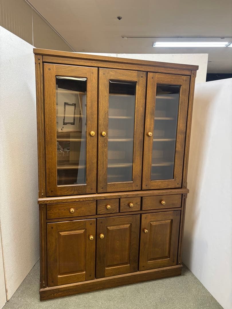 【リペア済み】昭和レトロ　２つ重ね　ダイニングボード　フリーボード　書棚