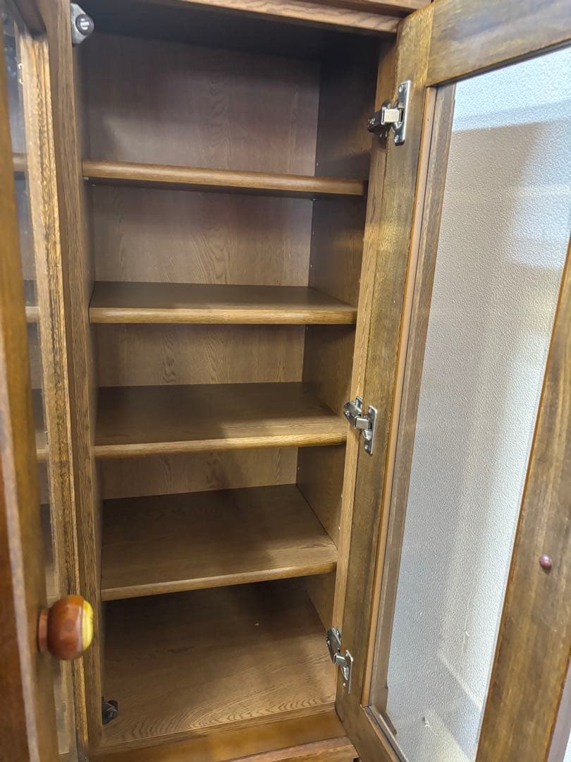 【リペア済み】昭和レトロ　２つ重ね　ダイニングボード　フリーボード　書棚