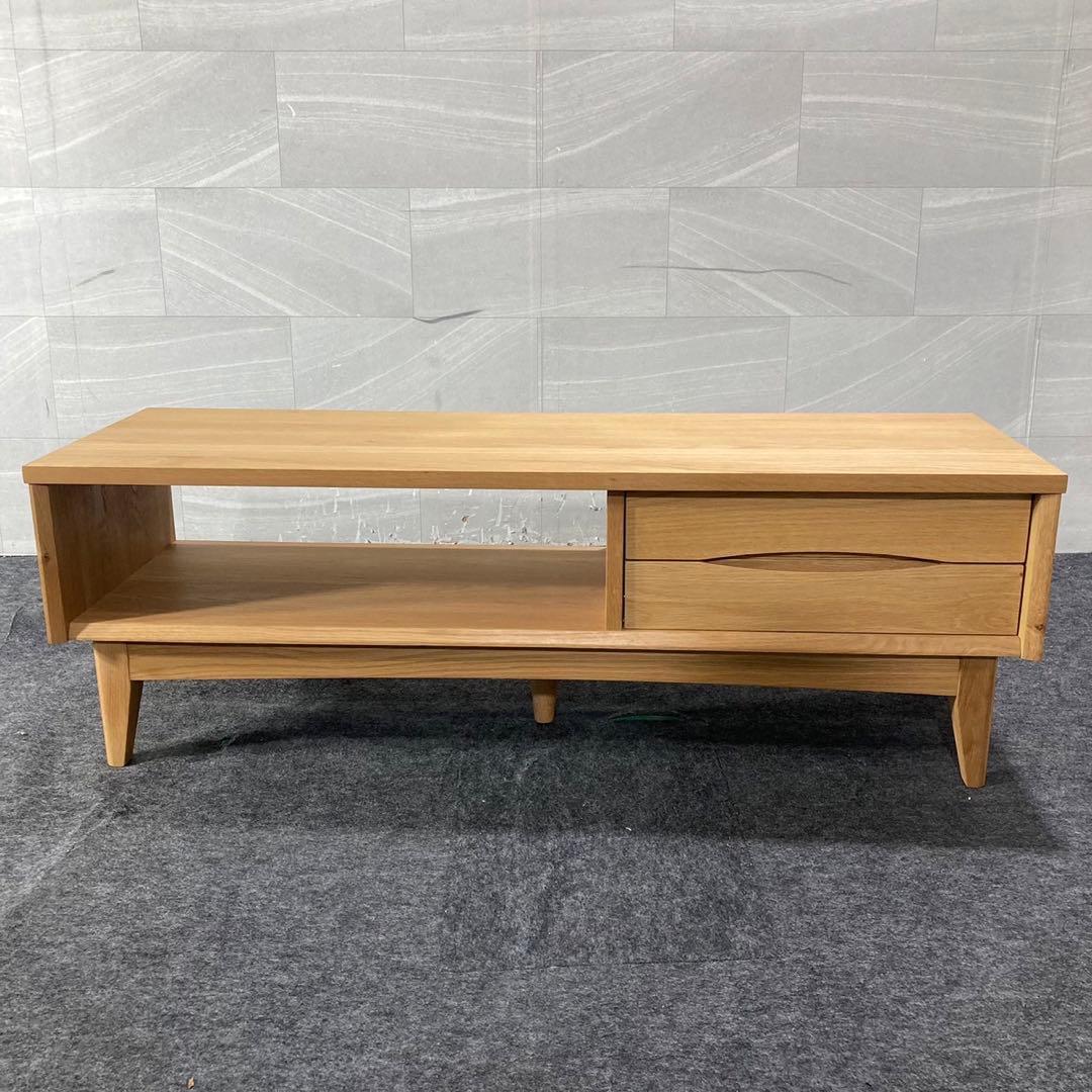 unico テレビ台 テレビボード シグネ 幅約119cm オーク材 d4848