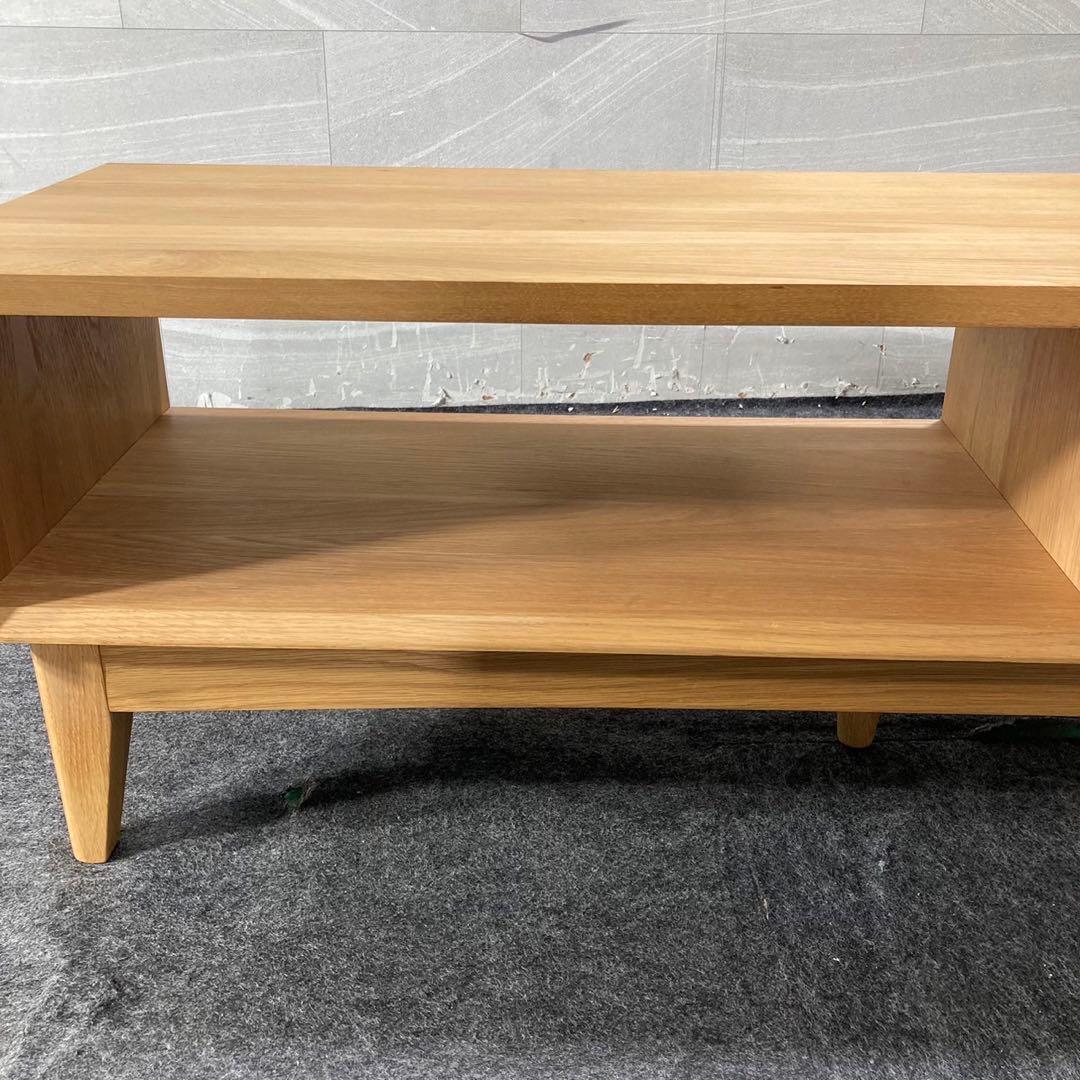 unico テレビ台 テレビボード シグネ 幅約119cm オーク材 d4848