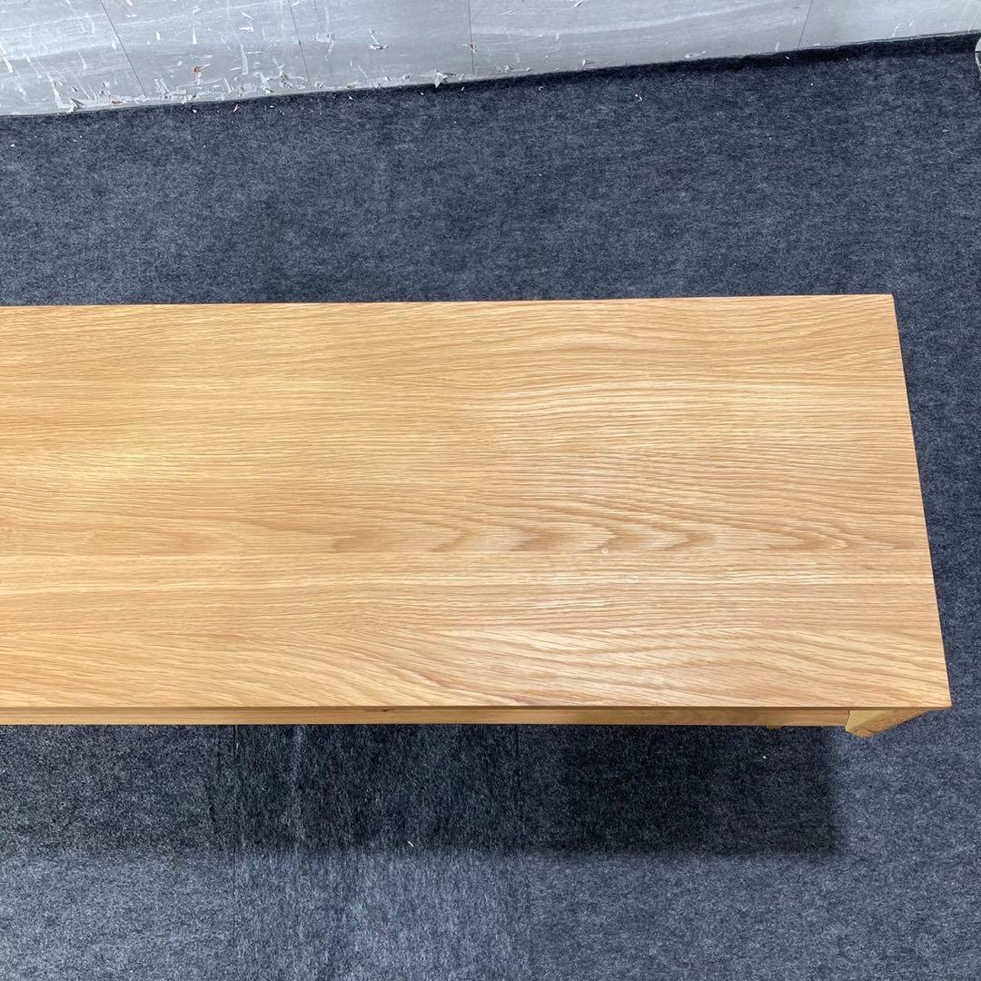 unico テレビ台 テレビボード シグネ 幅約119cm オーク材 d4848