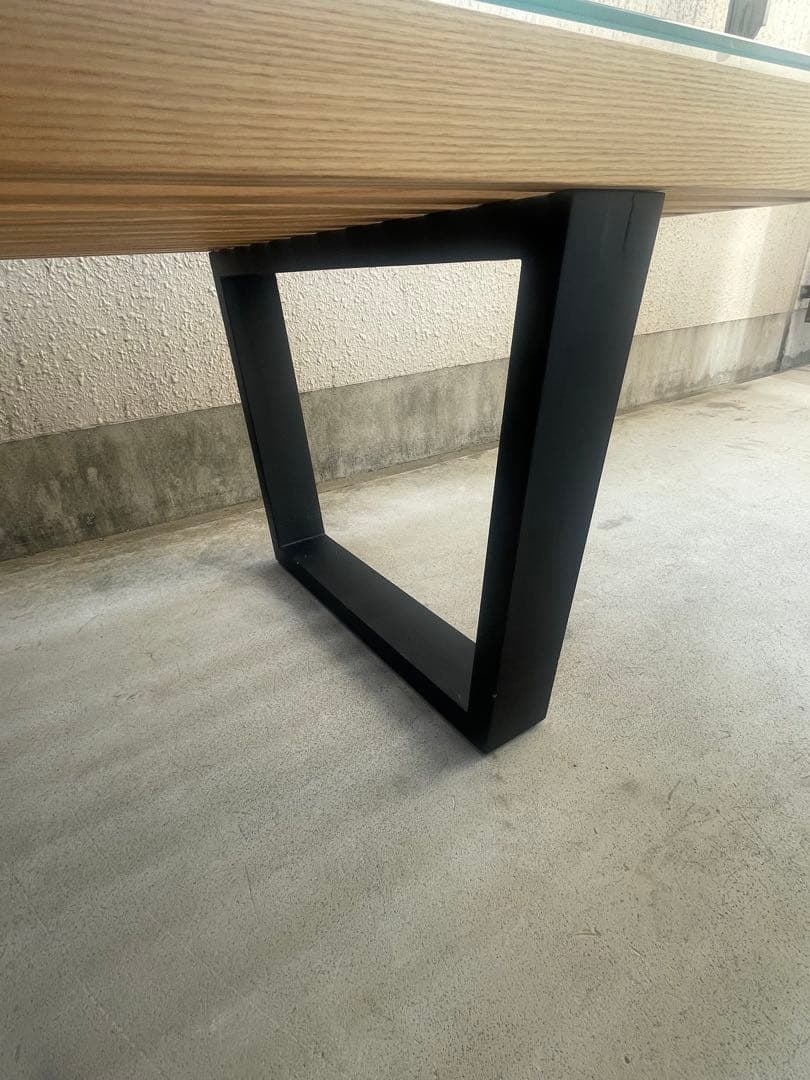 ネルソンベンチ　プラットフォームベンチ リプロダクト　ガラス天板付き