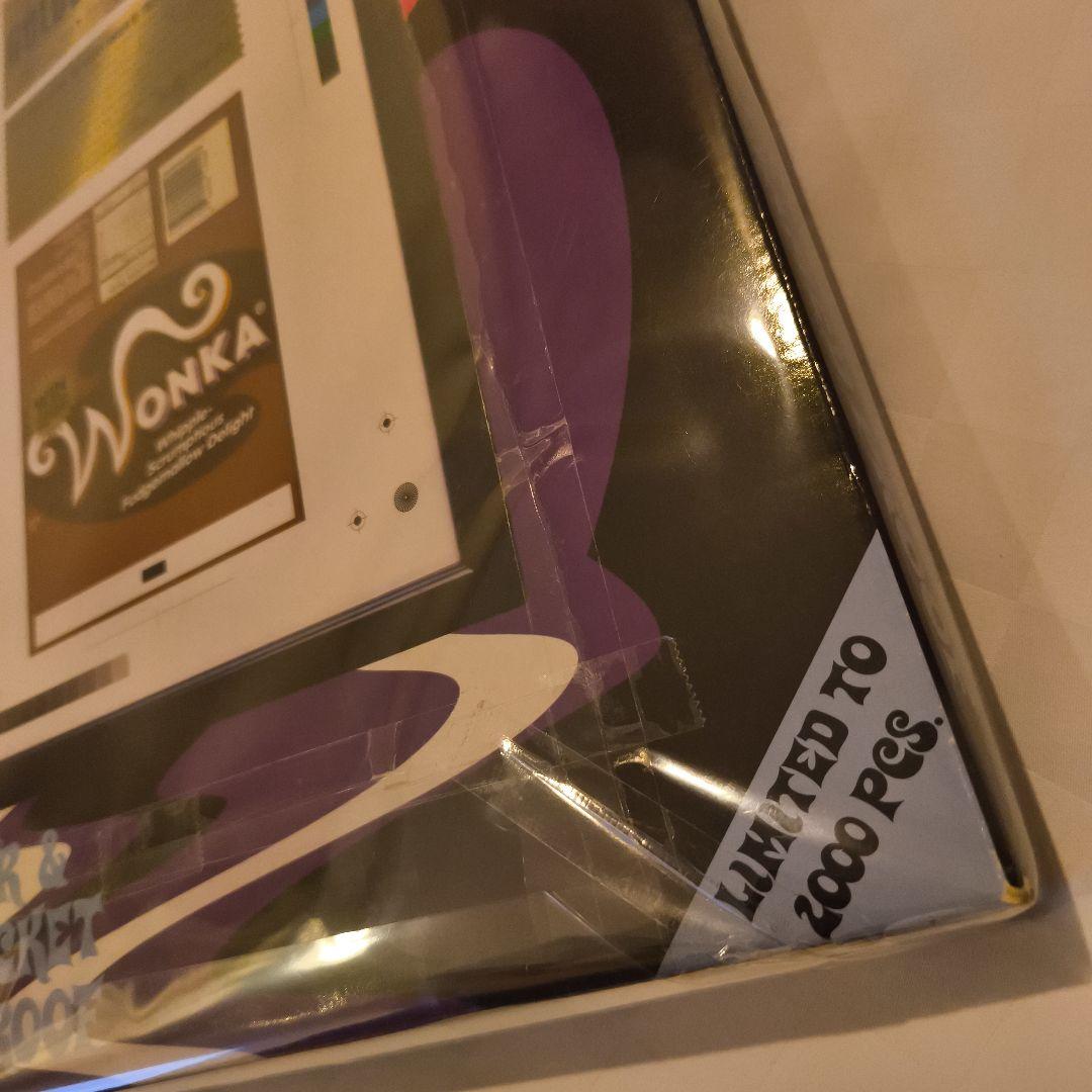 チャーリーとチョコレート工場 ゴールデンチケット 限定2000 額入り