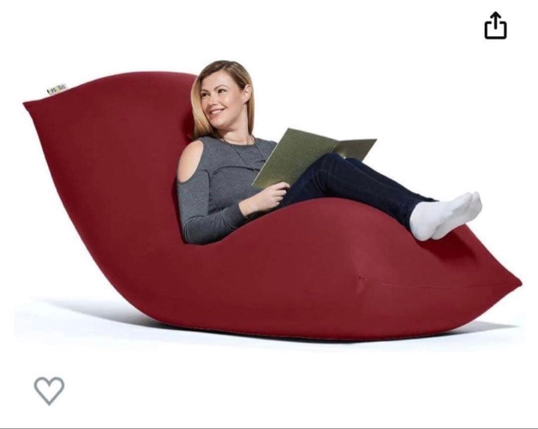 【☆美品☆】yogibo max☆ヨギボーマックス☆ヨギボークッション☆レッド