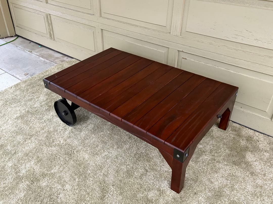 東谷 ROOM ESSENCE トロリーテーブル インダストリアル ヴィンテージ