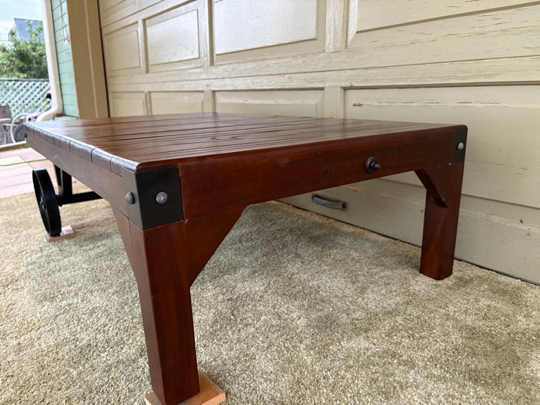 東谷 ROOM ESSENCE トロリーテーブル インダストリアル ヴィンテージ