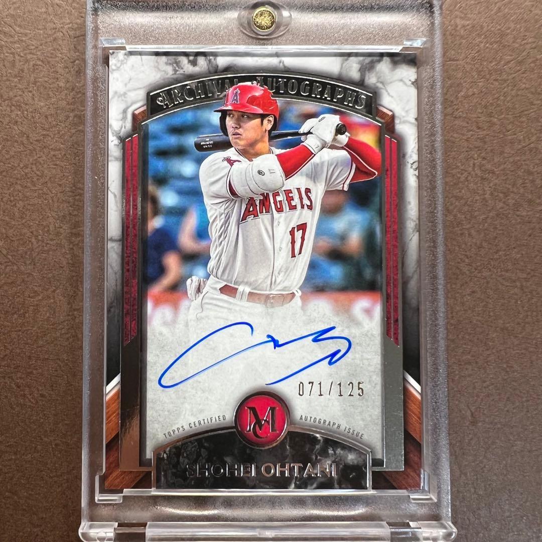 Topps 大谷翔平 125枚限定 直筆サインカード Auto 検 BBM - メルカリ