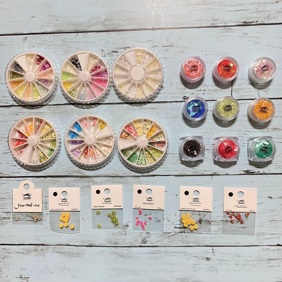 ネイルパーツ【150点以上 大量まとめ売り!!】ネイルアート セルフネイル