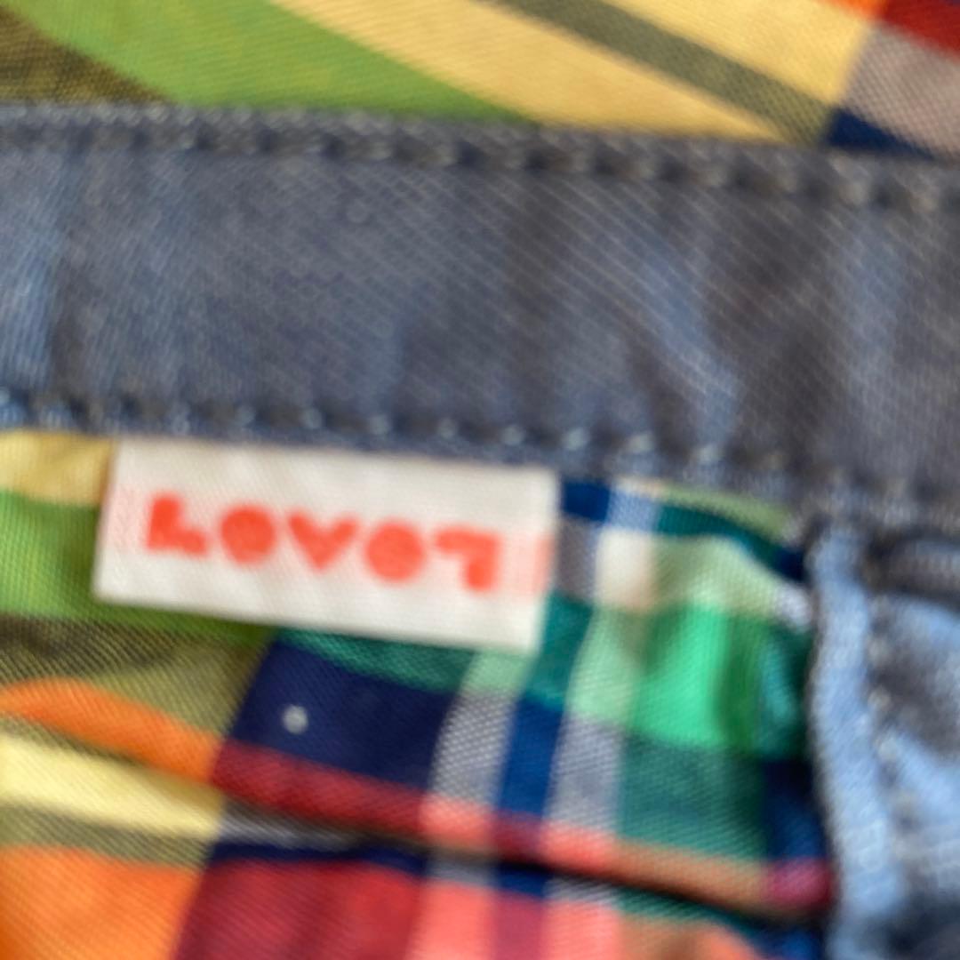 カラフルチェックワンピース(チェック柄) ラボット LOVOT - メルカリ