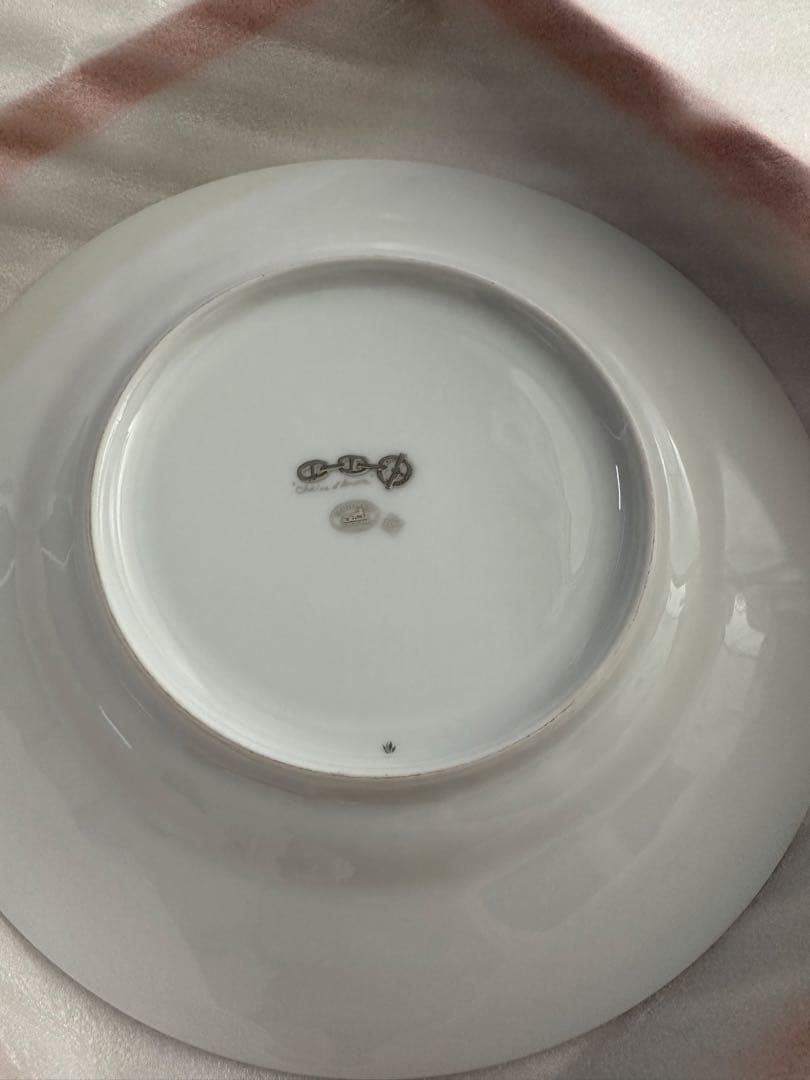 HERMES シェーヌダンクル　プレート　22.5cm