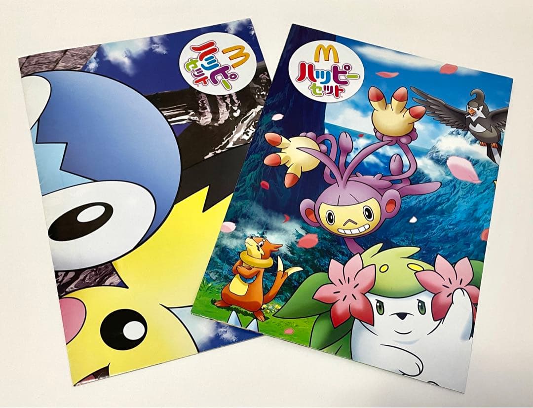 マクドナルド ポケモン ポスター 2枚セット 裏表柄4種類 - メルカリ