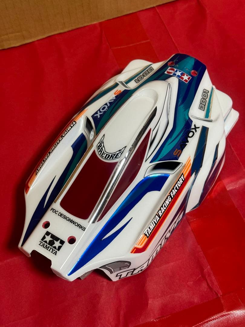 タミヤDB01バルドル 塗装済完成ボディ&ウイング ウイングステーパーツ2