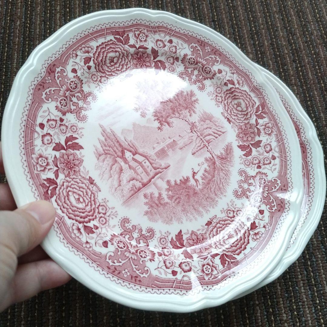 【美品】ビレロイ&ボッホ　ブルゲンラント　赤　　前菜皿／デザート皿　６枚セット