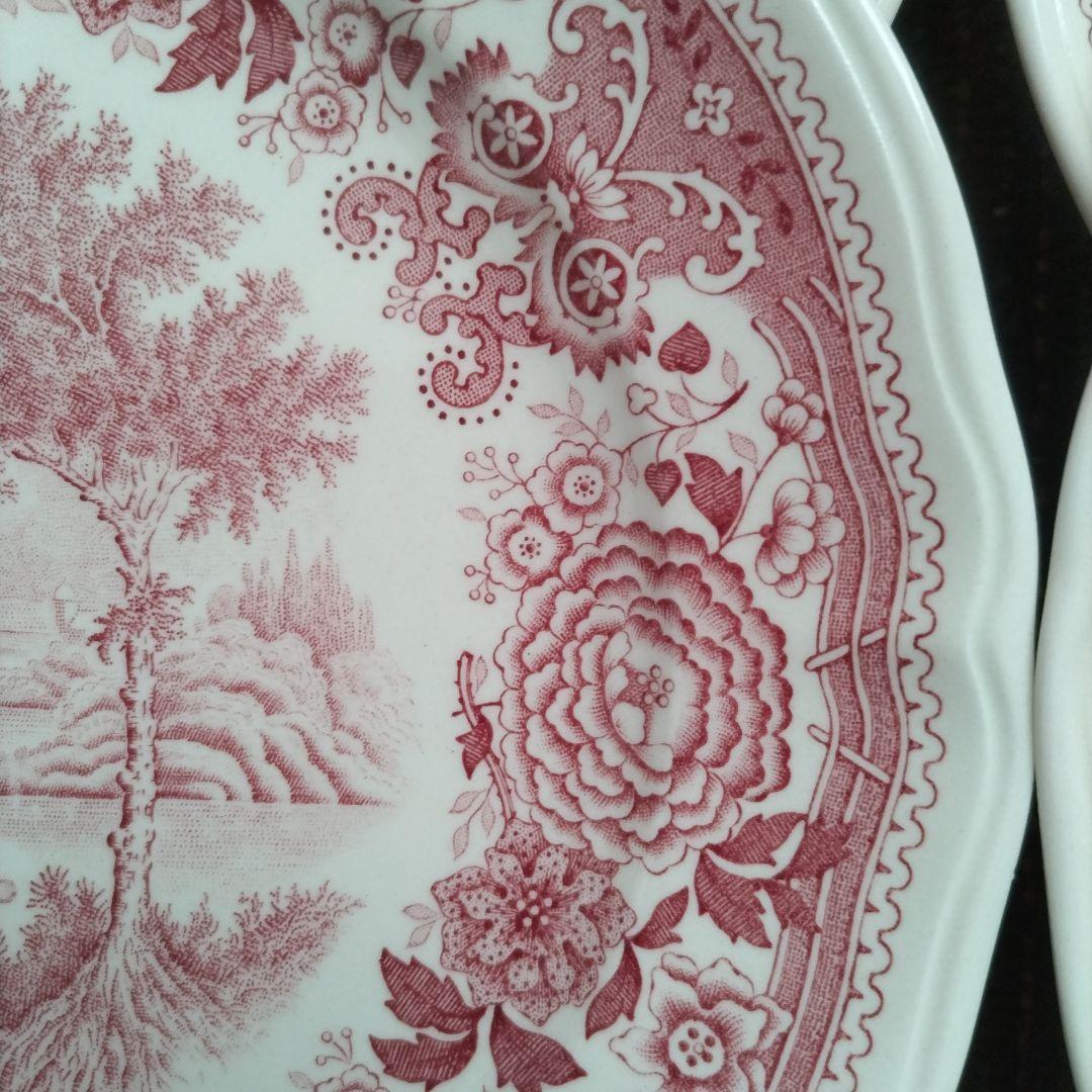 【美品】ビレロイ&ボッホ　ブルゲンラント　赤　　前菜皿／デザート皿　６枚セット