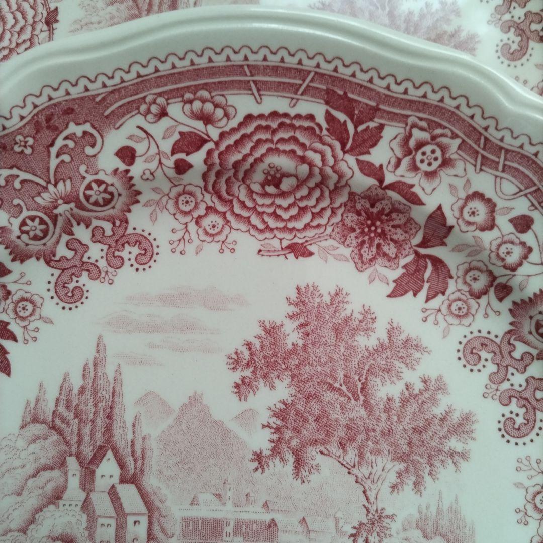 【美品】ビレロイ&ボッホ　ブルゲンラント　赤　　前菜皿／デザート皿　６枚セット