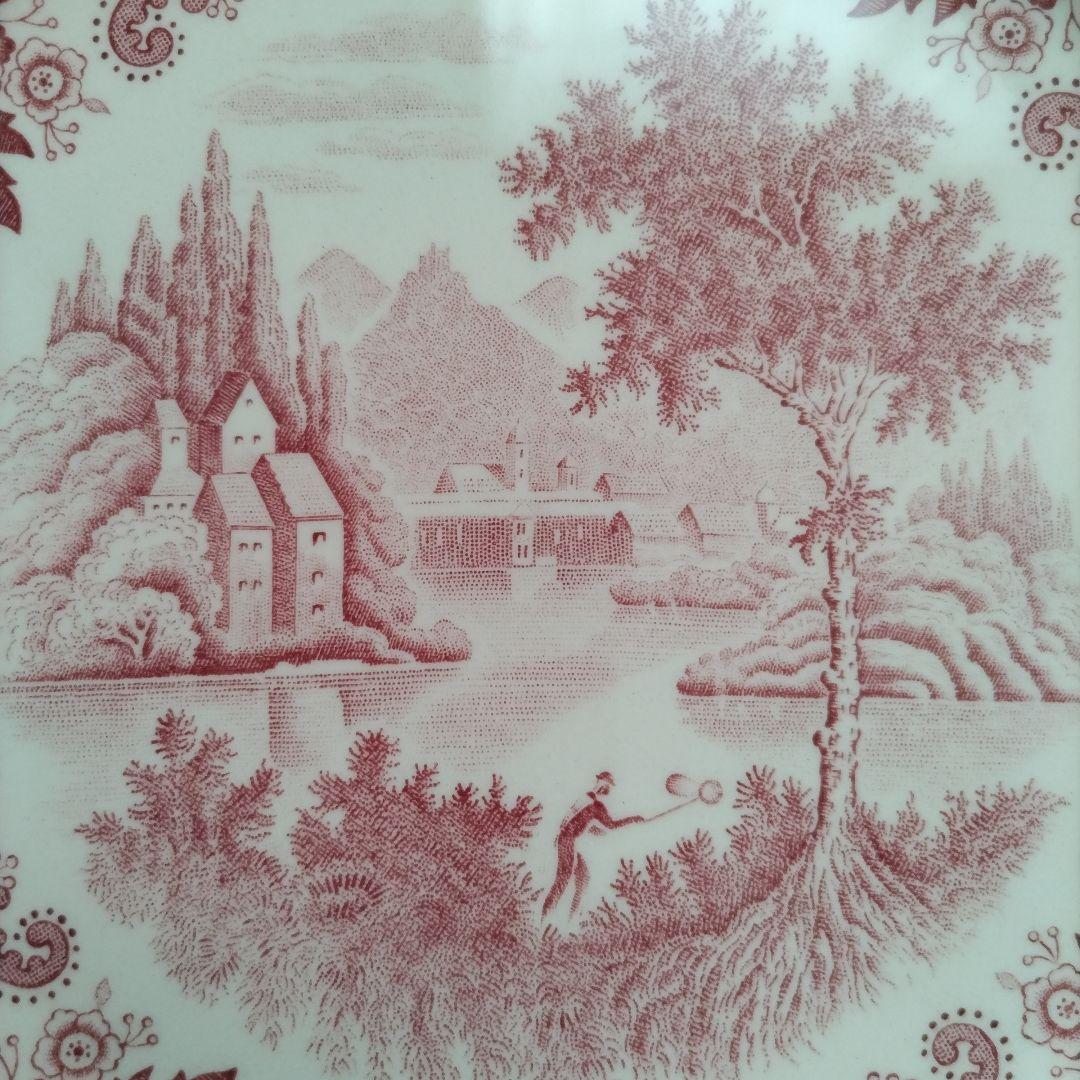 【美品】ビレロイ&ボッホ　ブルゲンラント　赤　　前菜皿／デザート皿　６枚セット