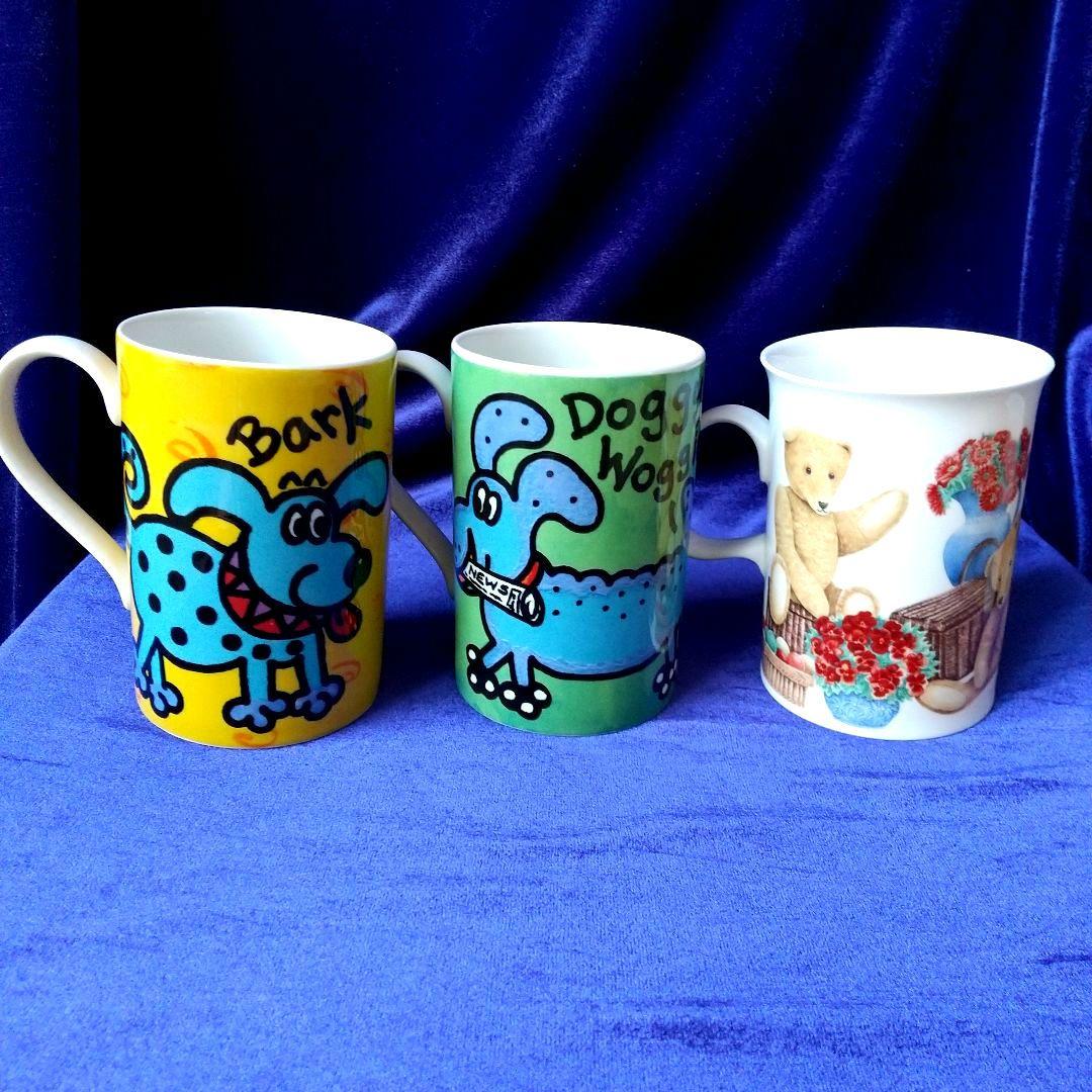 Dunoon ダヌーン テディベア ドギーズ マグカップ コップ 2個 - メルカリ