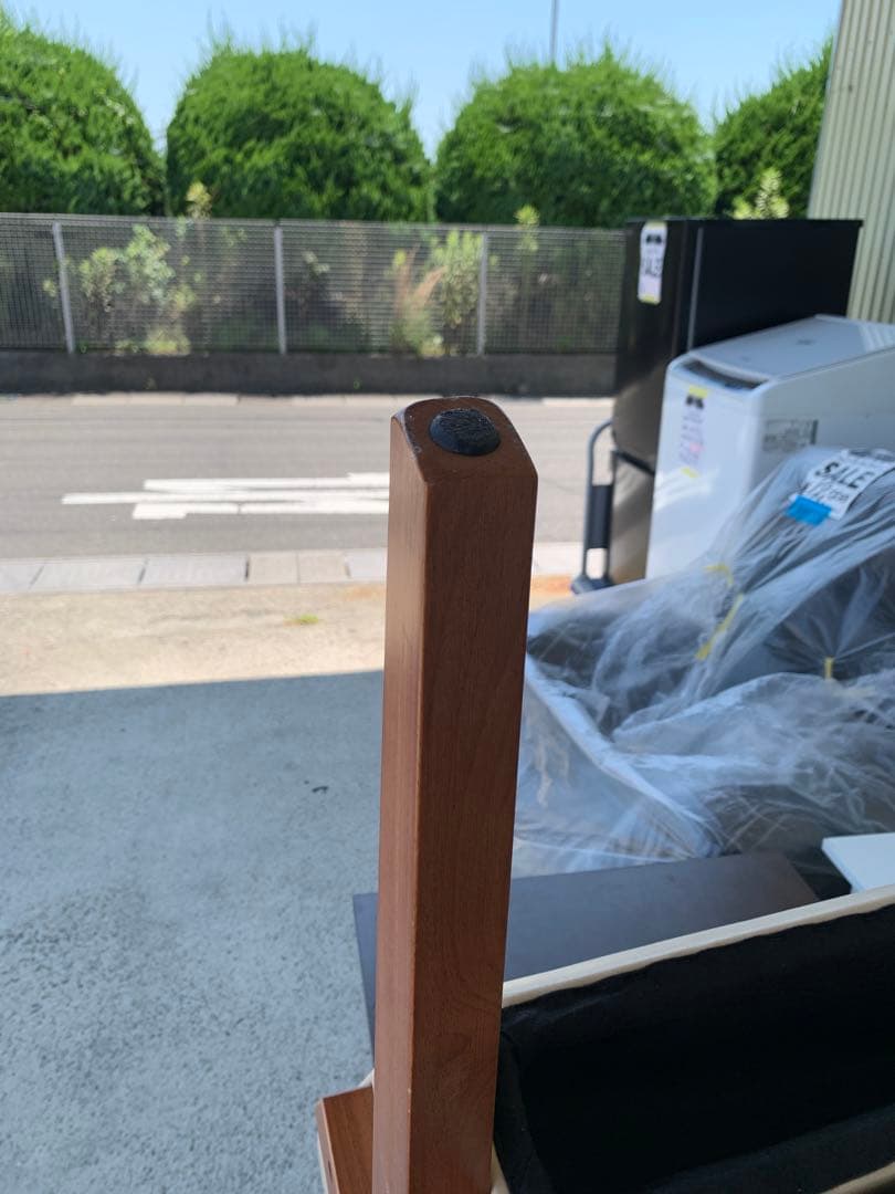 一人掛けソファ　アームチェア　ベージュ　ファブリックチェア 椅子(滋賀県内のみ)