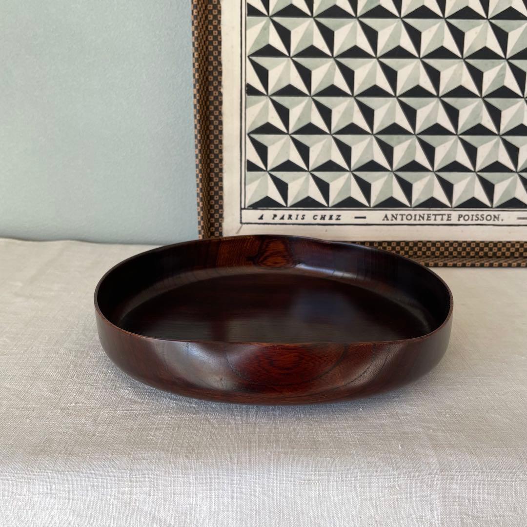 カンソックンArts&Science 日本初個展にて購入漆塗器浅鉢お盆深皿