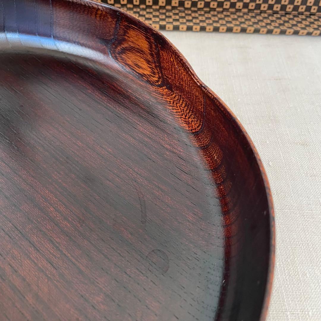 カンソックンArts&Science 日本初個展にて購入漆塗器浅鉢お盆深皿