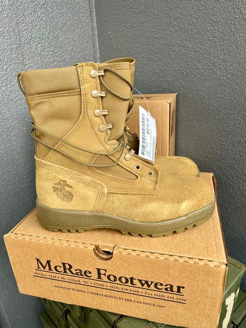 米軍放出未使用品 McRae USMC コンバットブーツ 8.5R(26.5)③