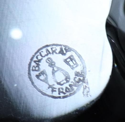 オールド・バカラ 極稀少 バターディッシュ 調味料入れ 4個セット 箱付き