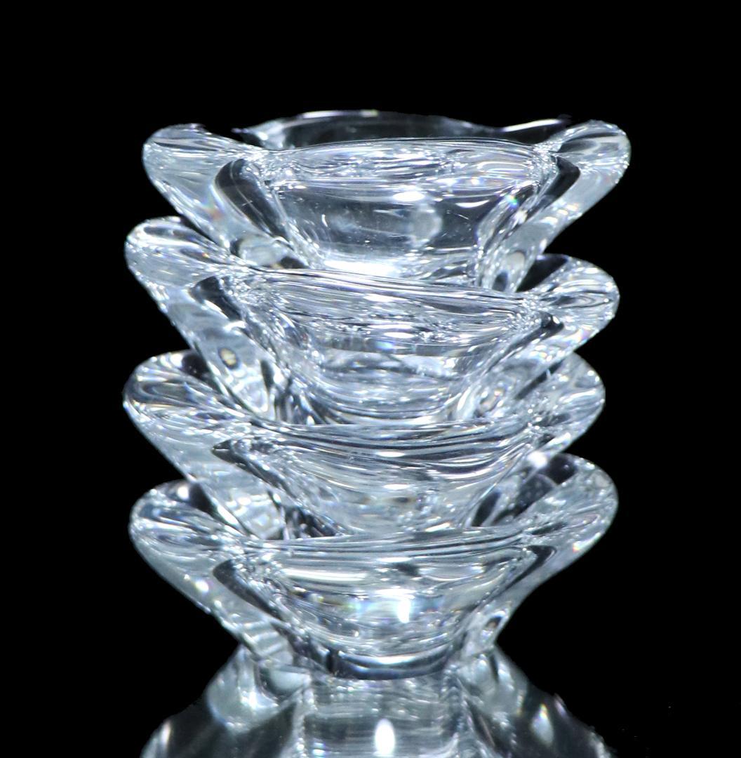 オールド・バカラ 極稀少 バターディッシュ 調味料入れ 4個セット 箱付き