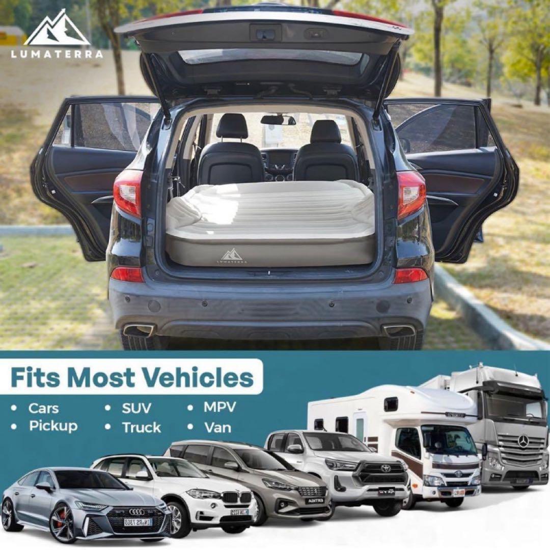新品　車中泊　マット　エアーマット　SUV　エアーベッド　13.5cm最大厚さ